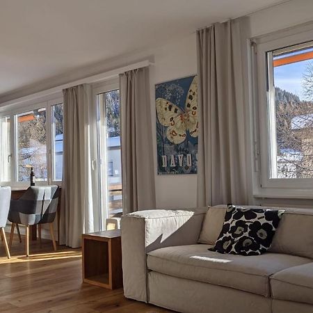 Ferienwohnung Parsennblick Mit Dachterrasse Davos Exterior photo