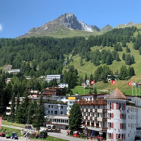 Ferienwohnung Parsennblick Mit Dachterrasse Davos Exterior photo