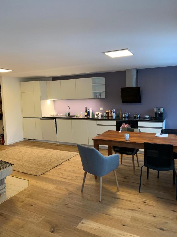 Ferienwohnung Parsennblick Mit Dachterrasse Davos Exterior photo