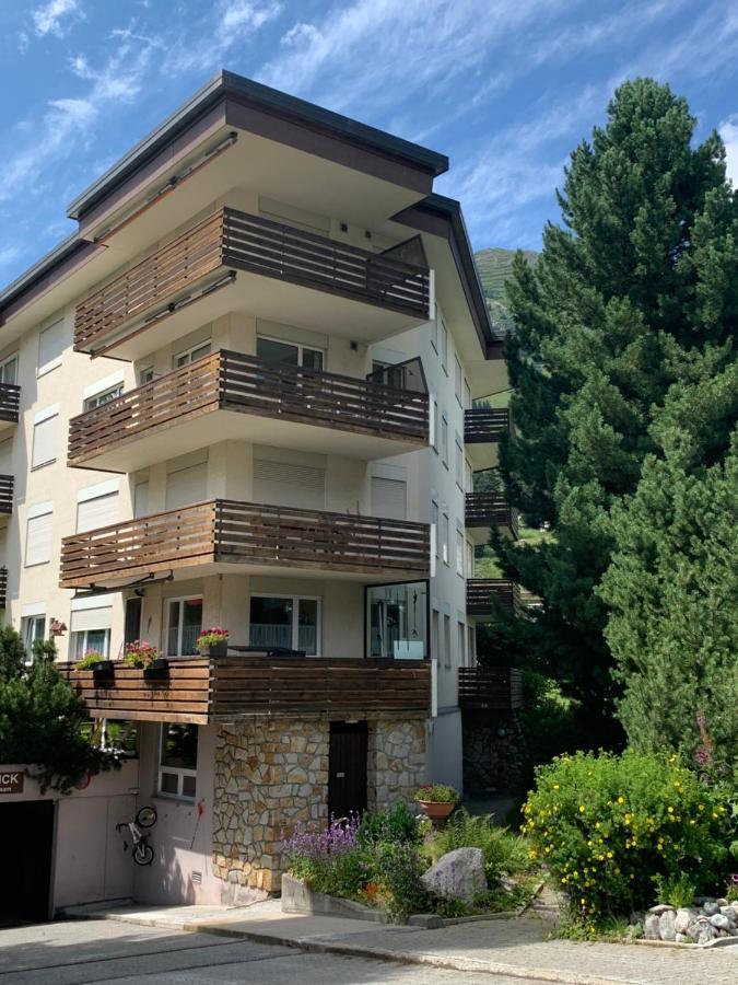 Ferienwohnung Parsennblick Mit Dachterrasse Davos Exterior photo