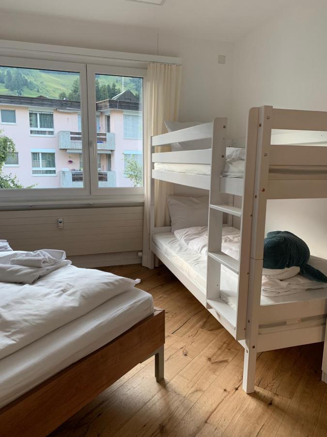 Ferienwohnung Parsennblick Mit Dachterrasse Davos Exterior photo